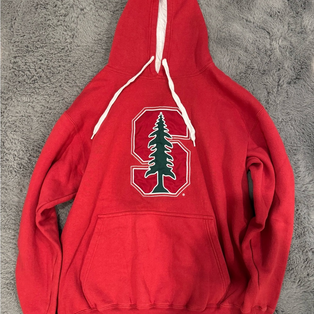 Stanford Logo Red Hoodie